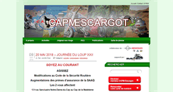 Desktop Screenshot of capmescargot.com