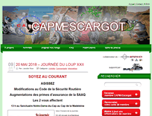Tablet Screenshot of capmescargot.com